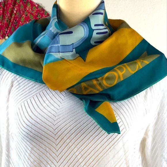 VINTAGE 3ATOPCK SCARF ? main image 4